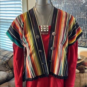 Silverado Serape Vest Jacket